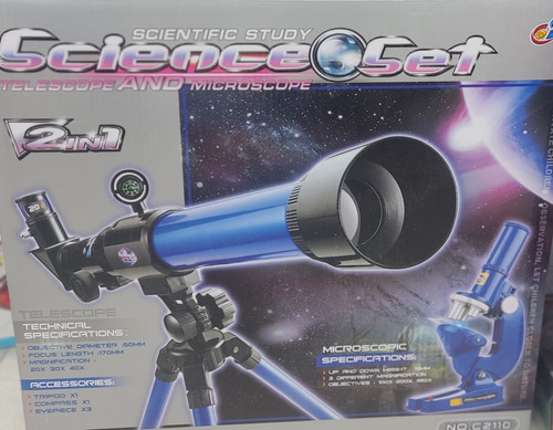 تلسکب و میکروسکوپ با هم